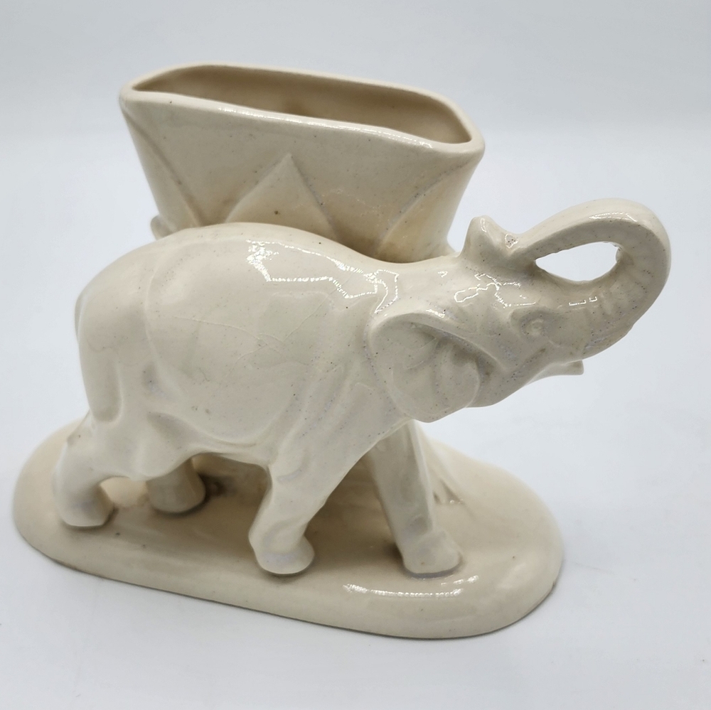 1930's Made in Japan Art Deco Elephant Vase